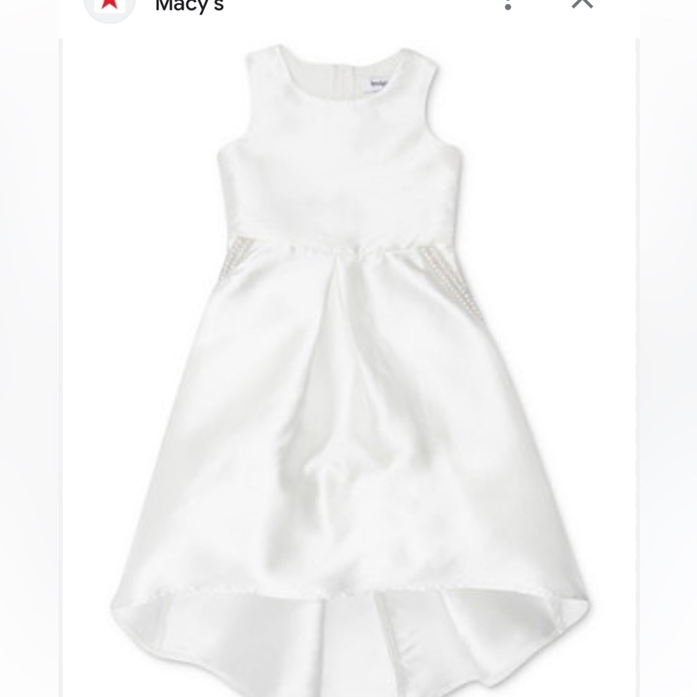 NWOT Little Girls Mikado Dress